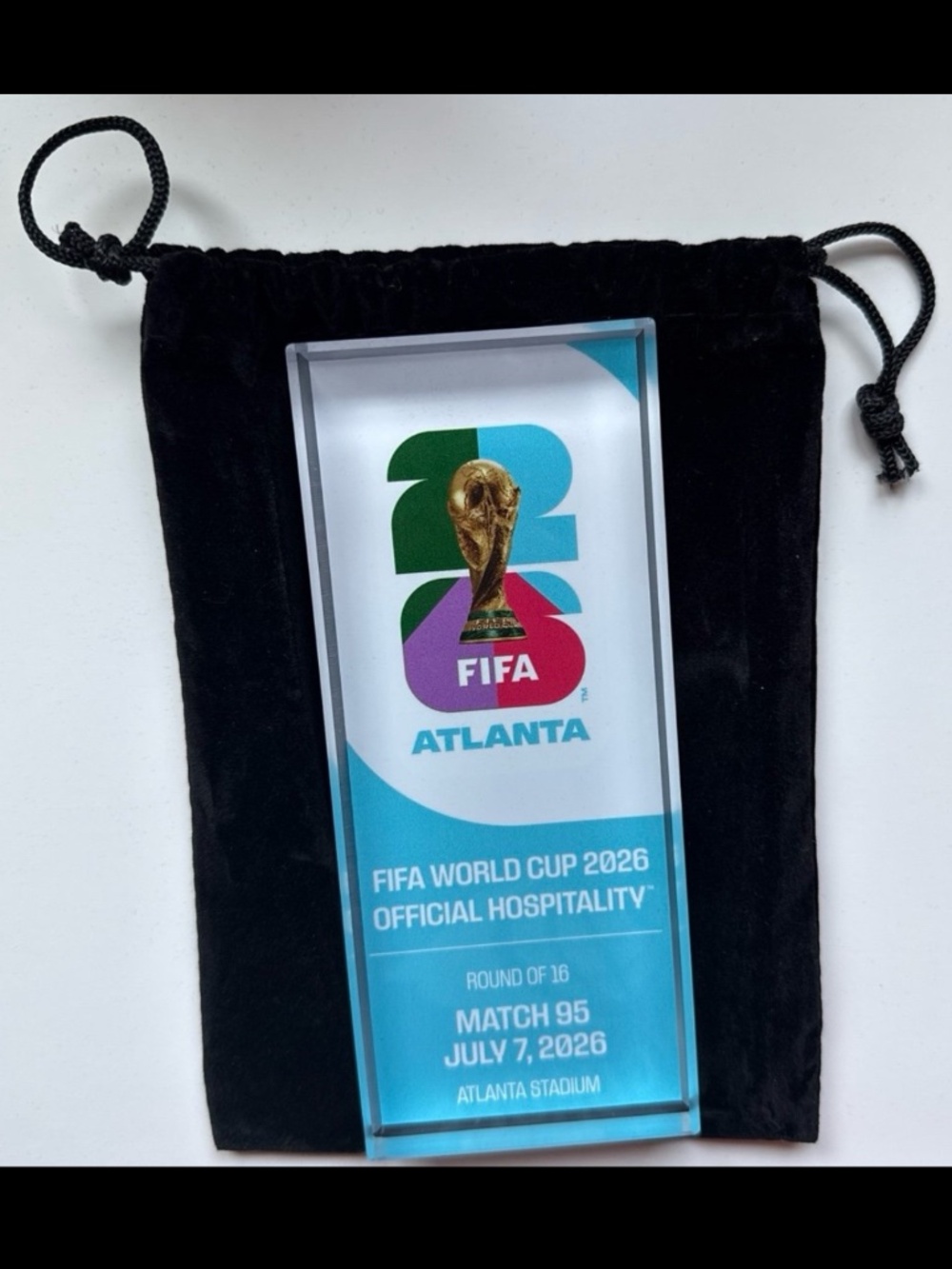 FIFA World Cup 2026 Atlanta Official Hospitality Souvenir Argentina v Egypt